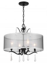Minka 4443-66A - LAUREL ESTATE-4 LIGHT FOYER/ SEMI FLUSH