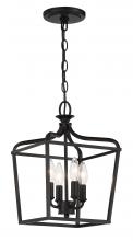 Minka 4445-66A - LAUREL ESTATE - 4 LIGHT FOYER/SEMI FLUSH