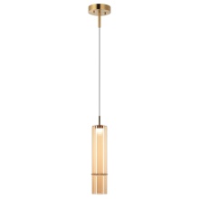 Matteo C30601AGAM - Bambu Aged Gold Brass Pendant