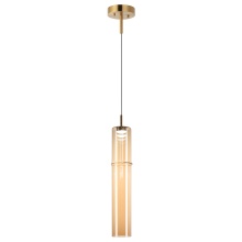Matteo C30611AGAM - Bambu Aged Gold Brass Pendant