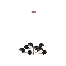 Matteo C31708MBAG - Orb Matte Black Pendant
