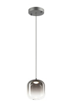 Matteo C37401MBSM - Refrax Matte Black Pendant
