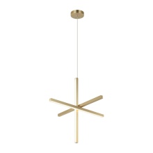 Matteo C38924BG - Crosley Brushed Gold Pendant