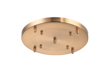 Matteo CP0105AG - Multi Ceiling Canopy (Line Voltage) Aged Gold Brass Canopy