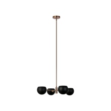 Matteo CX31704MBAG - Orb Matte Black Pendant / Ceiling Mount