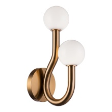 Matteo W34202AGOP - Joelle Aged Gold Brass Wall Sconce