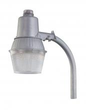Nuvo 65/003R - CFL Security Light with photcell & Galvanized Steel 24" Extension Arm - (1) 32W CFL