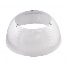 Nuvo 65/789 - Add-On PC Shade; Use with 100W & 150W Gen 2 UFO LED High Bay Fixtures