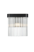 Elegant 1070W9BK - Harlow 9 inch Wall Sconce in Black