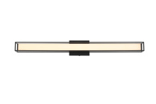 Elegant LD301W36BK - Aden 36 inch LED Wall Sconce in Black