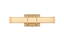 Elegant LD302W16SG - Ivaan 16 inch LED Wall Sconce in Satin Gold
