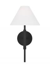 Visual Comfort DJW1011MBK - Porteau Medium Sconce