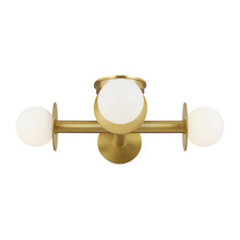 Visual Comfort KF1034BBS - Nodes Semi-Flush Mount