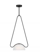 Visual Comfort KP1151MBK - Nido Medium Pendant