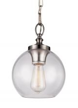 Visual Comfort P1308BS - Tabby Clear Glass Mini Pendant