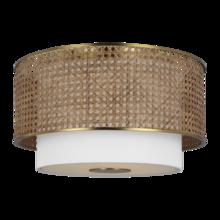 Visual Comfort KSF1043BBSBRTN - Sawyer Flush Mount